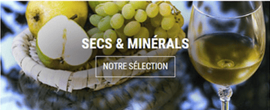 Notre sélection de vins secs et minéraux