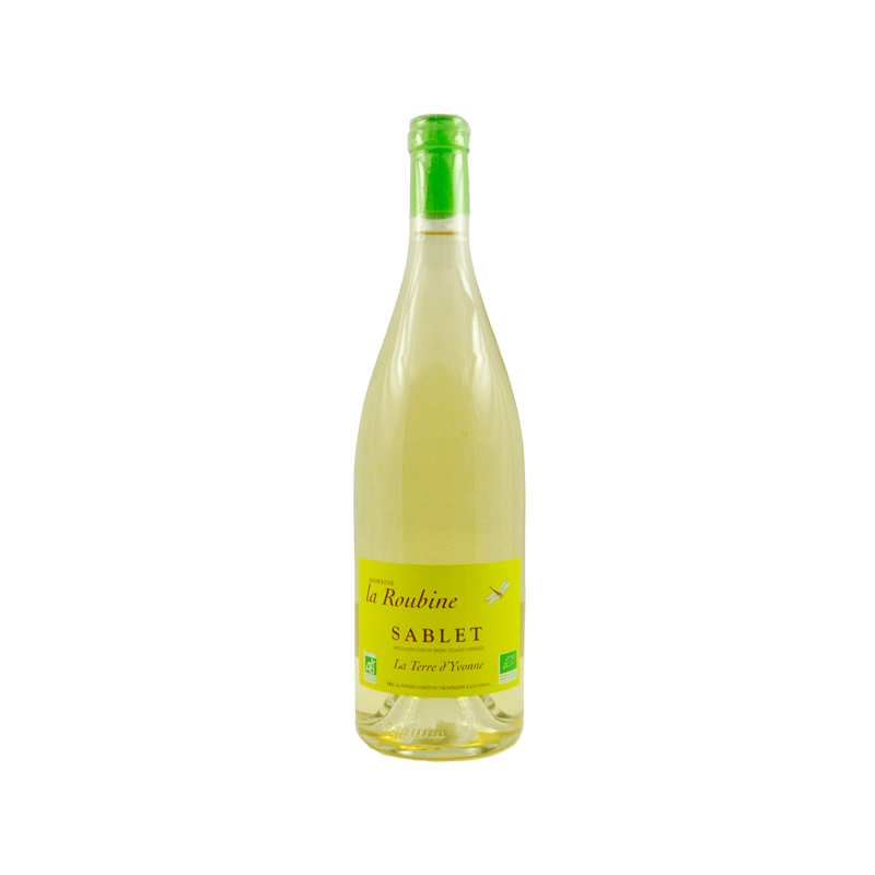 Domaine La Roubine - AOC Sablet Blanc - La Terre d'Yvonne Bio 2018