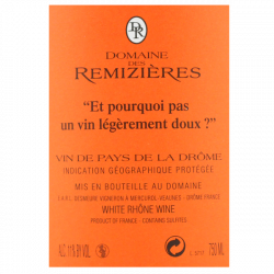 Domaine des Remizieres Cuvée « Pourquoi Pas ? » IGP Drôme