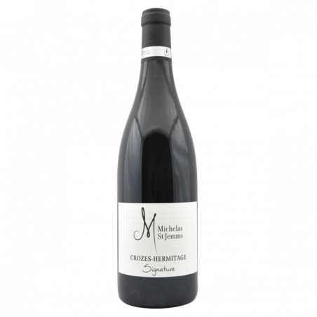 Crozes Hermitage Domaine Michelas St Jemms Signature rouge 2022 Crozes Hermitage Domaine Michelas St Jemms Signature rouge 2022