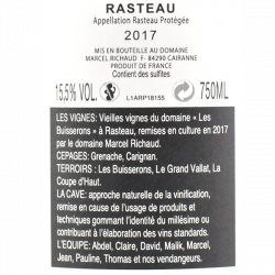 Domaine Richaud - Rasteau Bio Rouge 2017