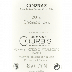 Domaine Courbis Cornas Champelrose 2018