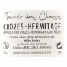 Domaine Gilles Robin Crozes Hermitage Terroir des Chassis 2017 Bio