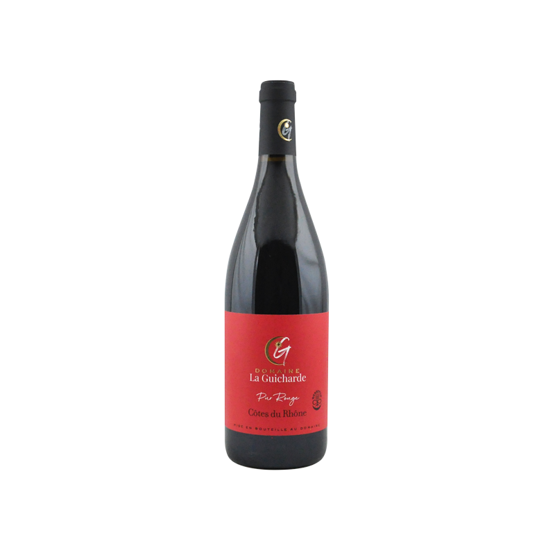 Domaine de la Guicharde Pur Rouge - Côtes du Rhône rouge 2022