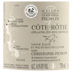 Christophe Pichon Côte Rôtie Tess 2020