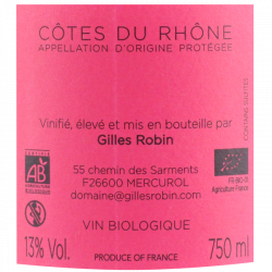 Gilles Robin Côtes du Rhône 2021
