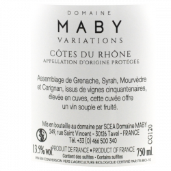 Domaine Maby Variations Côtes du Rhône 2020
