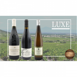 Coffret Vin de Luxe - 3 bouteilles - 99€ livraison France incluse