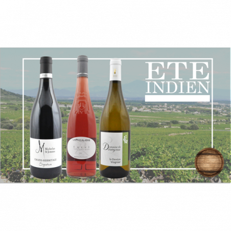 Coffret Eté Indien - 3 bouteilles - 40€ livraison France incluse