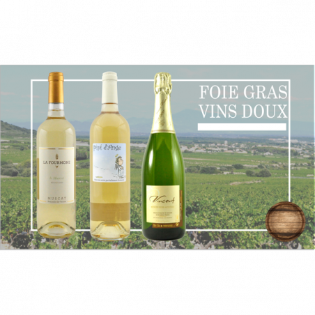Coffret Vin et Foie gras - 3 bouteilles - 49€ livraison France incluse Coffret Vin et Foie gras - 3 bouteilles - 49€ livraison France incluse