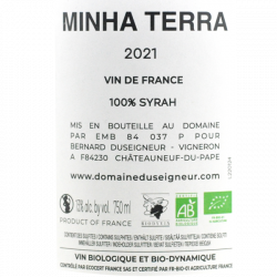 Vin nature - Domaine Duseigneur - Minha Terra 2021