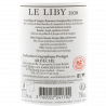 Le Liby blanc 2020 - Château les Amoureuses - IGP Ardèche