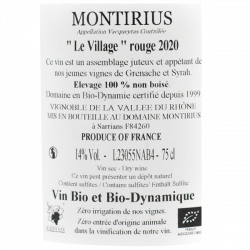 Montirius Le Village Vacqueyras 2020