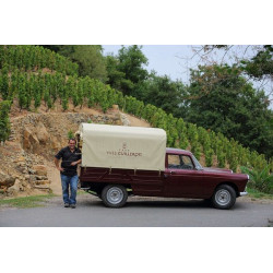 La vigneron Yves Cuilleron dans ses vignes de Chavanay