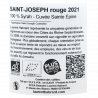 Domaine Laurent Habrard - Saint Joseph rouge - Sainte Epine bio 2021
