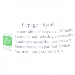 Ferme Saint-Pierre - Ventoux Syrah Véronique 2024