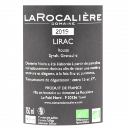 Domaine La Rocalière - Dentelle Noire 2019 - AOC Lirac