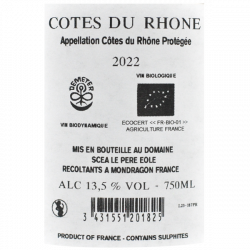 Domaine de la Guicharde Pur Rouge - Côtes du Rhône rouge 2022