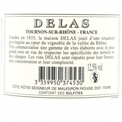 Cote Rotie Seigneur de Maugiron 2021 – Delas Frères