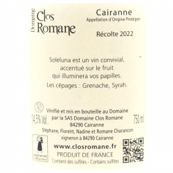 Clos Romane - Cairanne Sole Luna 2022