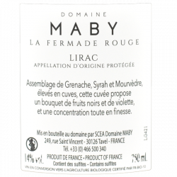 Domaine Maby La Fermade Lirac 2021