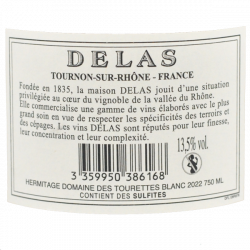 Maison Delas Frères - Delas Domaine des Tourettes Hermitage Blanc 2022