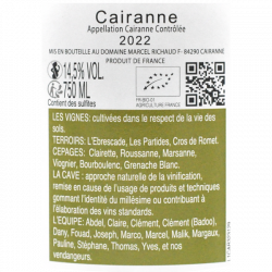 Domaine Richaud - Cairanne Bio Blanc 2022