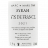 Domaine Melody Syrah Vin de France 2021