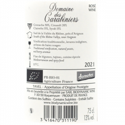 Domaine Des Carabiniers Tavel 2021 bio