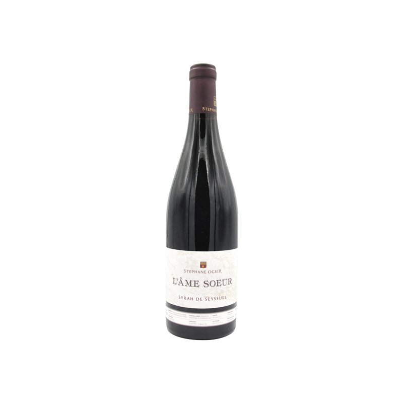 Stephane Ogier Ame Sœur – Syrah de Seyssuel 2015 – IGP Collines Rhodaniennes