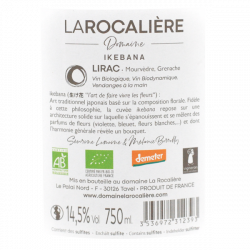 Domaine La Rocalière - AOC Lirac Rouge - Ikebana 2021