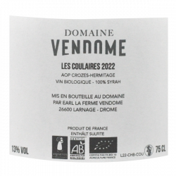 Les Coulaires 2022 - Domaine Vendome