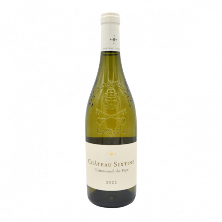 Château Sixtine - Châteauneuf du Pape Blanc 2022 Château Sixtine - Châteauneuf du Pape Blanc 2022