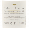 Château Sixtine - Châteauneuf du Pape Blanc 2022