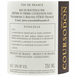 Jérôme Coursodon Etincelle 2023 - Vin de France blanc