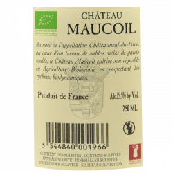 Château Maucoil Privilège 2017 - Châteauneuf du Pape bio