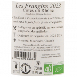 Domaine des Gravennes rosé Les Frangins 2023