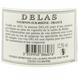 Maison Delas Frères – Delas Crozes Hermitage Les Launes 2022