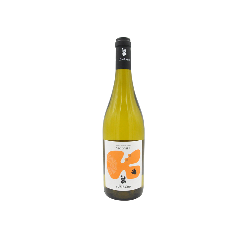 Création Lombard Viognier Contre Culture- IGP Drôme blanc bio 2023