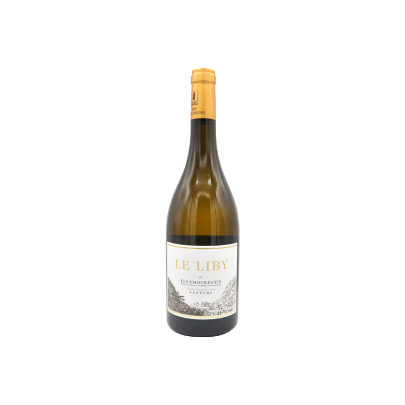 Le Liby blanc 2022 - Château les Amoureuses - IGP Ardèche