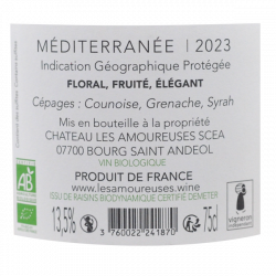 Domaine les Amoureuses - IGP Méditerranée - LoveRose 2023