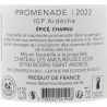 Les Amoureuses Promenade en Ardèche 2022 - Vin rouge