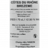 Domaine Charles Helfenbein - AOC Brezeme 2023 Rouge