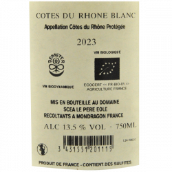 Domaine de la Guicharde Autour de la Chapelle - Côtes du Rhône blanc 2023