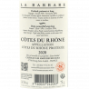 Château les Amoureuses - AOC Côtes du Rhône - La Barbare 2020