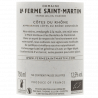Domaine La Ferme Saint Martin Les Romanins 2023 – Côtes du Rhône bio