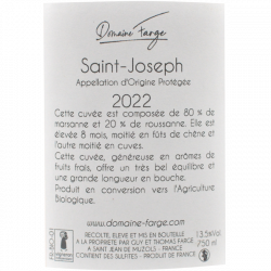 Domaine Farge Vania – Saint Joseph blanc 2022