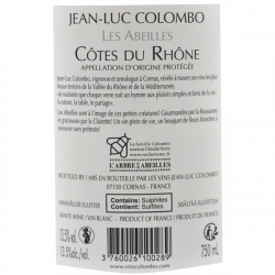 Jean Luc Colombo Les Abeilles blanc 2023 – AOC Côtes du Rhône