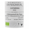 Domaine Bernard Duseigneur Chateauneuf du Pape blanc bio Catarina 2023