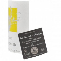 Christophe Pichon Viognier - IGP Collines Rhodaniennes 2023